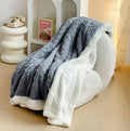 Gray- Blue Premium double Layer blanket
