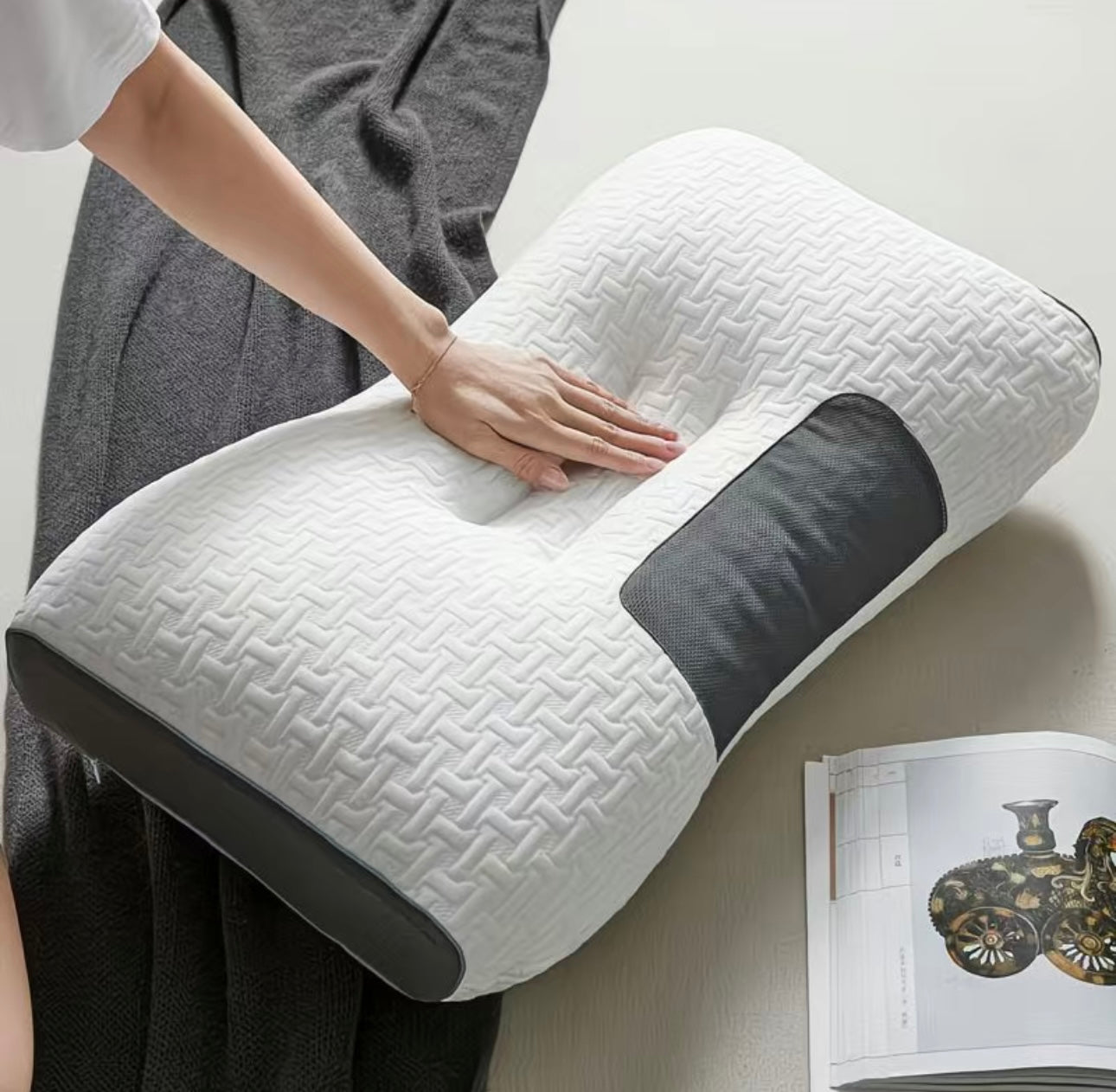 Foam Pillow - Cervical Spine Protection