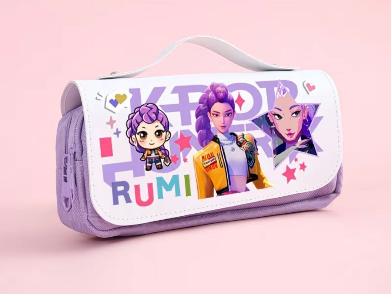 K Pop Demon Hunters Pencil case - White