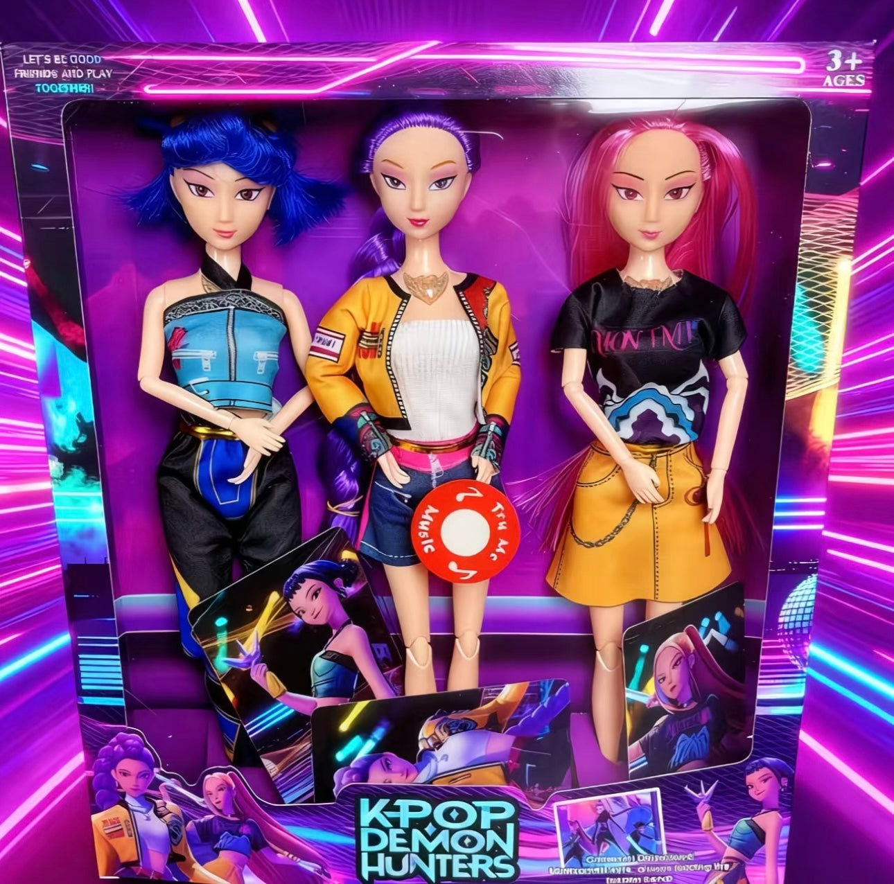 K Pop Demon Hunters Dolls