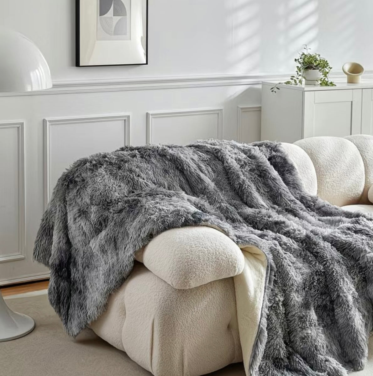 Cool Gray Blanket