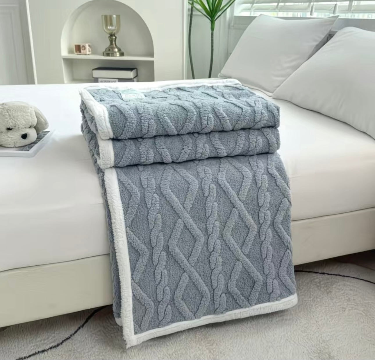 Blue - Gray Blanket