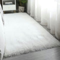 White Fluffy Carpet