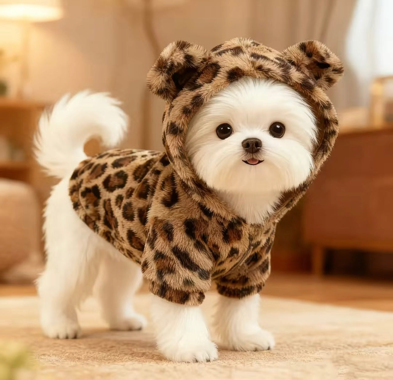 Leopard print Onesie